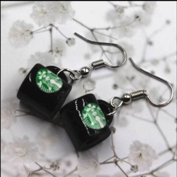 💕5/$18 Starbucks Earrings - Picture 1 of 1